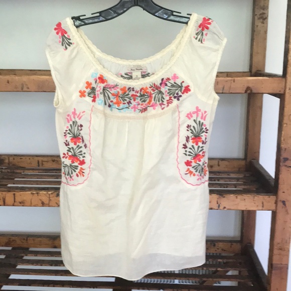 Free People Tops - Free People Embroidered Top